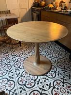 Ethnicraft eettafel 90 diameter, Nieuw, Eikenhout, Rond, 50 tot 100 cm