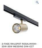 LED SPOT RAIL VERLICHTING WINKEL WONING GALLERY, Ophalen of Verzenden, Nieuw, Metaal of Aluminium, Led