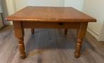 Houten salontafel 70x70 cm – stevige kwaliteit, 50 tot 100 cm, Vierkant, 50 tot 100 cm, Zo goed als nieuw