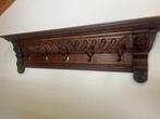 Kapstok, met leeuwenkoppen, Huis en Inrichting, Woonaccessoires | Kapstokken, Gebruikt, Minder dan 100 cm, Hout, Ophalen