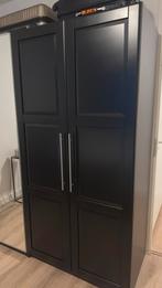 Complete donkerbruine Ikea Pax kast combinatie, Ophalen, Overige materialen, 200 cm of meer, Zo goed als nieuw