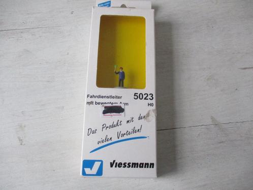 Viessmann Fahrdienstleiter mit Bewegtem Arm no 5023, Hobby en Vrije tijd, Modeltreinen | H0, Zo goed als nieuw, Overige merken