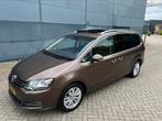 Volkswagen Sharan 2.0 TSI 200PK Automaat Dealer onderhouden, Auto's, Volkswagen, 7 stoelen, Leder, USB, Particulier