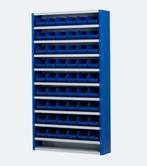 Bakkenkast, magazijnkast 200 x 100 x 25 incl. GELE bakken