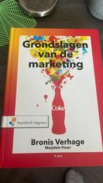 Bronis Verhage - Grondslagen van de marketing, Ophalen of Verzenden, Zo goed als nieuw, Economie en Marketing, Bronis Verhage; Marjolein Visser