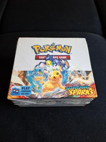 Surging Sparks Boosterbox Boosterpack 36 stuks Pokemon beschikbaar voor biedingen