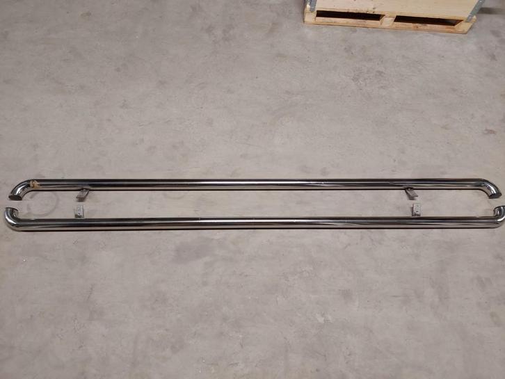 RVS Sidebar Gepolijst 60mm set, Auto diversen, Overige Auto diversen, Ophalen of Verzenden