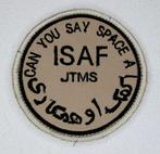 Patch ISAF JTMS "Can you say Space A", Verzenden, Landmacht, Nederland, Embleem of Badge