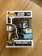 Funko Pop! Star Wars Mandalorian with Grogu #772, Ophalen, Nieuw