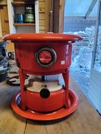 Rode 1 pitter van Haller, Antiek en Kunst, Antiek | Emaille, Ophalen of Verzenden