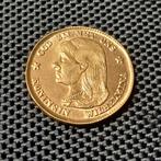 Tientje Gouden 10 Gulden Wilhelmina Doublé goud 1897, Verzenden, Goud, Koningin Wilhelmina, Losse munt