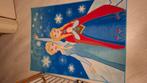 Frozen Anna Elsa tapijt vloerkleed, Ophalen of Verzenden, Zo goed als nieuw, Rechthoekig, 200 cm of meer