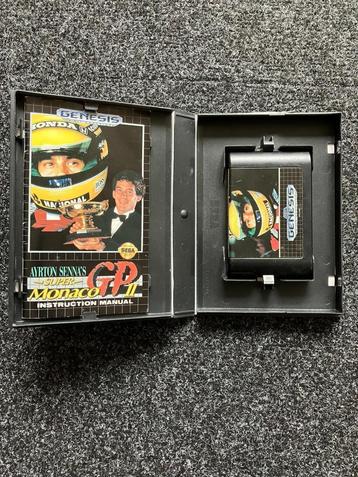 Origineel Sega game Ayrton Senna beschikbaar voor biedingen