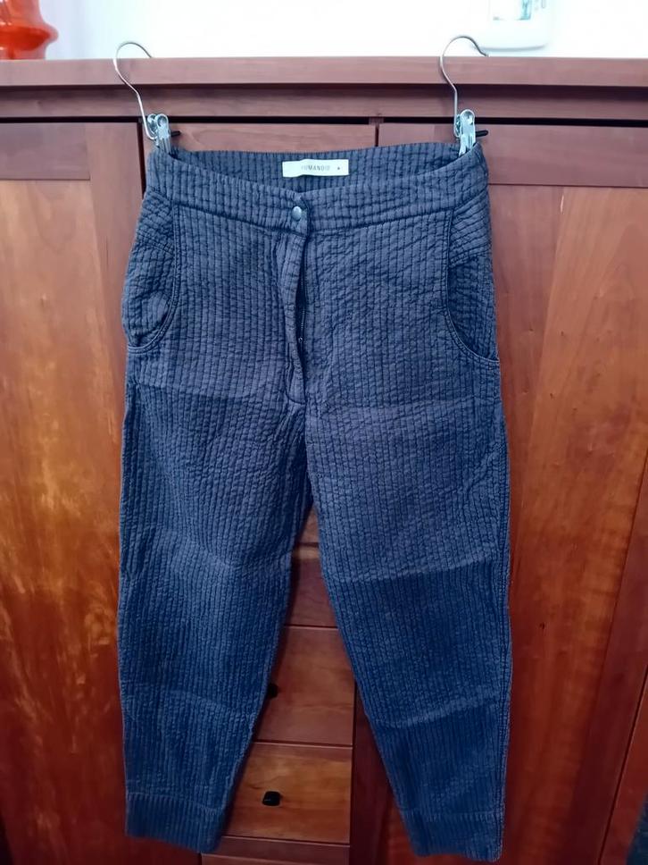 Humanoid broek paars/violet maat s, Kleding | Dames, Broeken en Pantalons, Zo goed als nieuw, Maat 36 (S), Paars, Lang, Ophalen of Verzenden