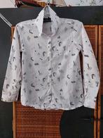 Mooie witte blouse met maat 122/128, Ophalen of Verzenden, Zo goed als nieuw, Meisje, Overhemd of Blouse