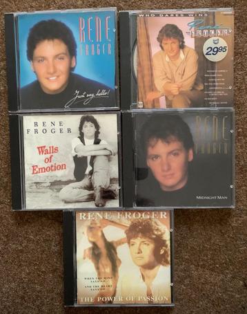 5x CD René Froger ZGAN - samen voor 4 euro beschikbaar voor biedingen