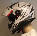 mt helm thunder 3 white/silver, Motoren, Kleding | Motorhelmen, Integraalhelm, ., S, .