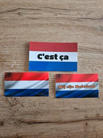 Nederland stickers  beschikbaar voor biedingen