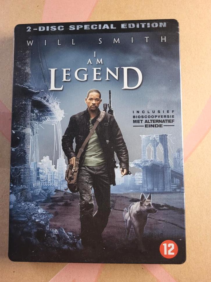 I Am Legend - 2-Disc Special Edition DVD. Metaal dvd box, Cd's en Dvd's, Dvd's | Actie, Gebruikt, Actie, Boxset, Vanaf 12 jaar