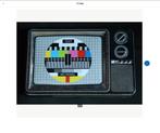 TV blik, Verzamelen, Film en Tv, Ophalen of Verzenden, Gebruikt, Tv, Gebruiksvoorwerp