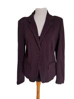 Mooi donker paars sweat blazer jasje van DIDI maat XL., Verzenden, Paars, Maat 46/48 (XL) of groter, Didi