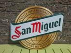 Reclamebord San Miguel Cerveza, Verzamelen, Ophalen of Verzenden, Nieuw, Reclamebord, Plaat of Schild, Overige merken