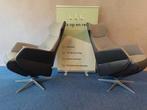 Set Elektrische relax fauteuil Gealux Movani ZGAN op accu 🔋, Ophalen of Verzenden, Zo goed als nieuw, 50 tot 75 cm