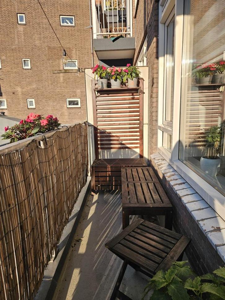 NÄMMARÖ Balkonset - Compleet!, Tuin en Terras, Tuinstoelen, Gebruikt, Hout, Ophalen of Verzenden