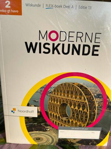 Moderne wiskunde 2 vmbo-gt havo deel  A en B beschikbaar voor biedingen