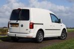 Volkswagen Caddy 2.0 TDI DSG 150 PK Highline ✅ Navi ✅ St, Stof, 4 cilinders, Volkswagen, Wit