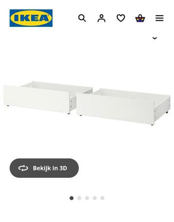 Malm bedlades ikea - afbeelding 1