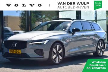 Volvo V60 T8 445pk AWD Ultra Dark | Trekhaak | 19'' | Climat beschikbaar voor biedingen