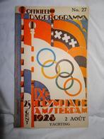 Off. Dagprogramma O.S. nr. 27 Zeilen Amsterdam 2/8/1928, Verzamelen, Ophalen, Zo goed als nieuw, Overige sporten, Overige typen