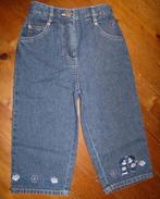 Denim capri broek DISNEY Store/Mickey & Minnie maat 104, Broek, Meisje, Disney Store, Nieuw