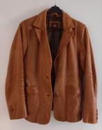 Cognac / bruin soepel echt leren  jas Saki maat S, Kleding | Dames, Bruin, Ophalen of Verzenden, Maat 36 (S), Saki
