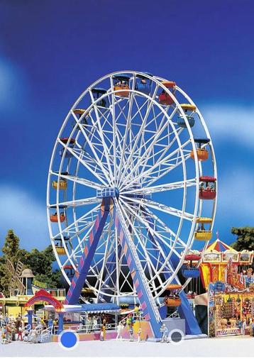 Faller 140312 H0 Reuzenrad incl Kermis botsautos beschikbaar voor biedingen
