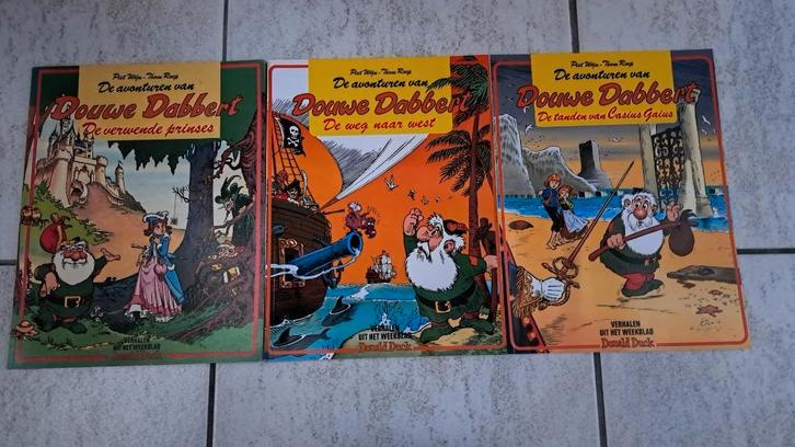 Strips: Douwe Dabbert 3x ZGAN, Boeken, Stripboeken, Gelezen, Meerdere stripboeken, Ophalen of Verzenden
