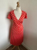 King Louie maat L koraal polkadot crossdress 2390, Kleding | Dames, Jurken, Maat 42/44 (L), Oranje, Ophalen of Verzenden, Zo goed als nieuw