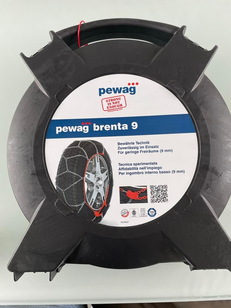 Pewag Brenta 9 XMB-75 Sneeuwkettingen - Nieuwstaat, Auto diversen, Sneeuwkettingen, Ophalen of Verzenden, Zo goed als nieuw