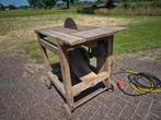 Zaagtafel oud, sterk en oerdegelijk!, Doe-het-zelf en Verbouw, Gereedschap | Zaagmachines, Ophalen, Gebruikt, Cirkelzaag, 30 tot 70 mm