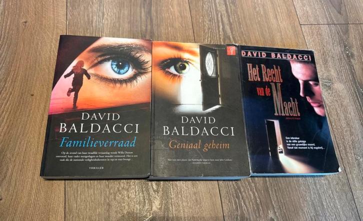 3 Thrillers van David Baldacci, Boeken, Thrillers, Zo goed als nieuw, Ophalen of Verzenden