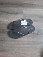 Nieuw heren Copacabana teenslippers Zwart, Sandalen, Ophalen of Verzenden, Copacabana, Zwart