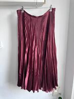 Vince donker roze metallic plooien rok maat 2, Kleding | Dames, Rokken, Maat 38/40 (M), Ophalen of Verzenden, Onder de knie, Roze