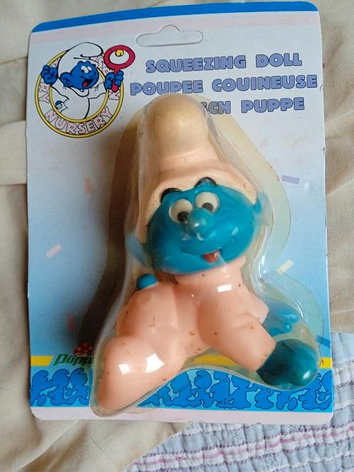 Smurfen - Babysmurf / Baby Smurf - pieppopje - roze, Verzamelen, Smurfen, Nieuw, Poppetje, Figuurtje of Knuffel, Babysmurf, Ophalen of Verzenden