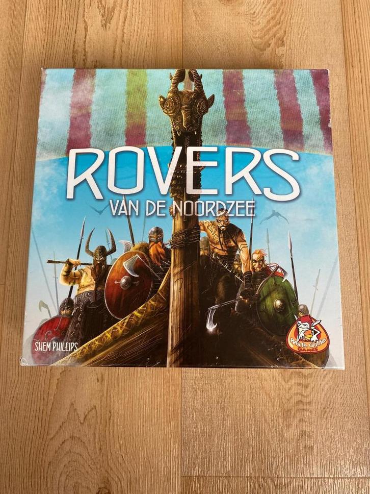 Rovers van de Noordzee White Goblin Games (NL), Hobby en Vrije tijd, Gezelschapsspellen | Bordspellen, Zo goed als nieuw, Drie of vier spelers