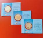 Huwelijksmunt, Geboortemunt & Jubileummunt in 3 Coin cards, Vóór koninkrijk, Setje, Zilver, Euro's