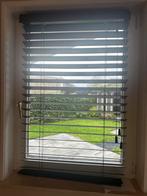 5X  Houten Jaloezie 80x125 - Donker Walnoot, Huis en Inrichting, Stoffering | Gordijnen en Lamellen, Ophalen, Bruin, 100 tot 150 cm
