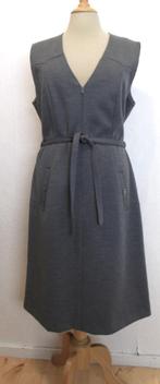 Sportieve lichtbruine wol mix vintage dress van Trevira! 42, Kleding | Dames, Maat 42/44 (L), Onder de knie, Bruin, Zo goed als nieuw
