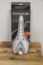 Prologo Choice zadel c-lock system zilver-aqua cover race, Prologo, Racefiets, Nieuw, Ophalen of Verzenden