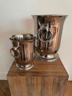 Set champagne emmers Jean Couzon, Overige materialen, Gebruikt, Overige typen, Ophalen of Verzenden